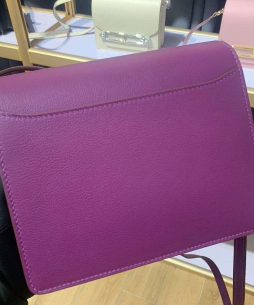 1:1 Replica Mini Evercolor Sac Roulis 19 Black/Green/Purple/Light Pink For Women 19cm / 7.4in