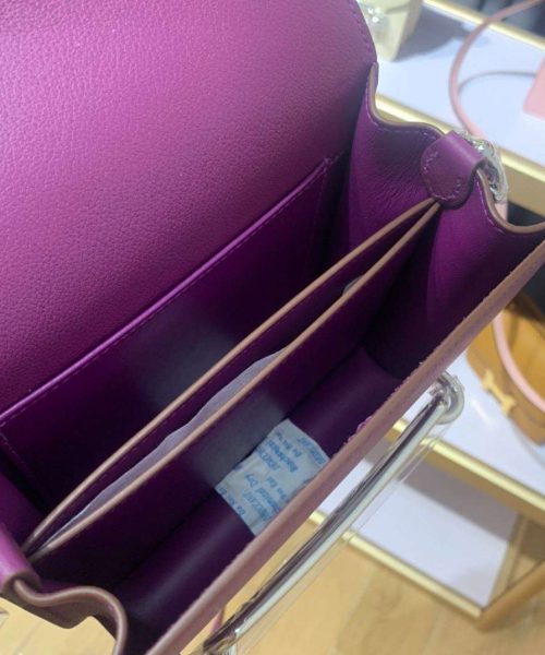 1:1 Replica Mini Evercolor Sac Roulis 19 Black/Green/Purple/Light Pink For Women 19cm / 7.4in