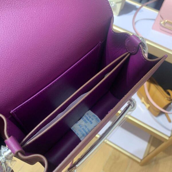 1:1 Replica Mini Evercolor Sac Roulis 19 Black/Green/Purple/Light Pink For Women 19cm / 7.4in