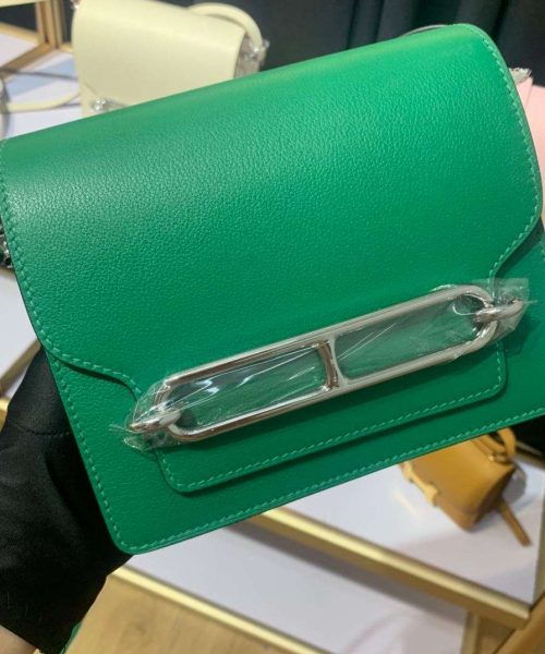 1:1 Replica Mini Evercolor Sac Roulis 19 Black/Green/Purple/Light Pink For Women 19cm / 7.4in