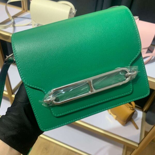 1:1 Replica Mini Evercolor Sac Roulis 19 Black/Green/Purple/Light Pink For Women 19cm / 7.4in