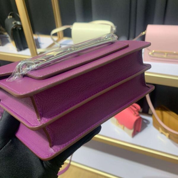 1:1 Replica Mini Evercolor Sac Roulis 19 Black/Green/Purple/Light Pink For Women 19cm / 7.4in