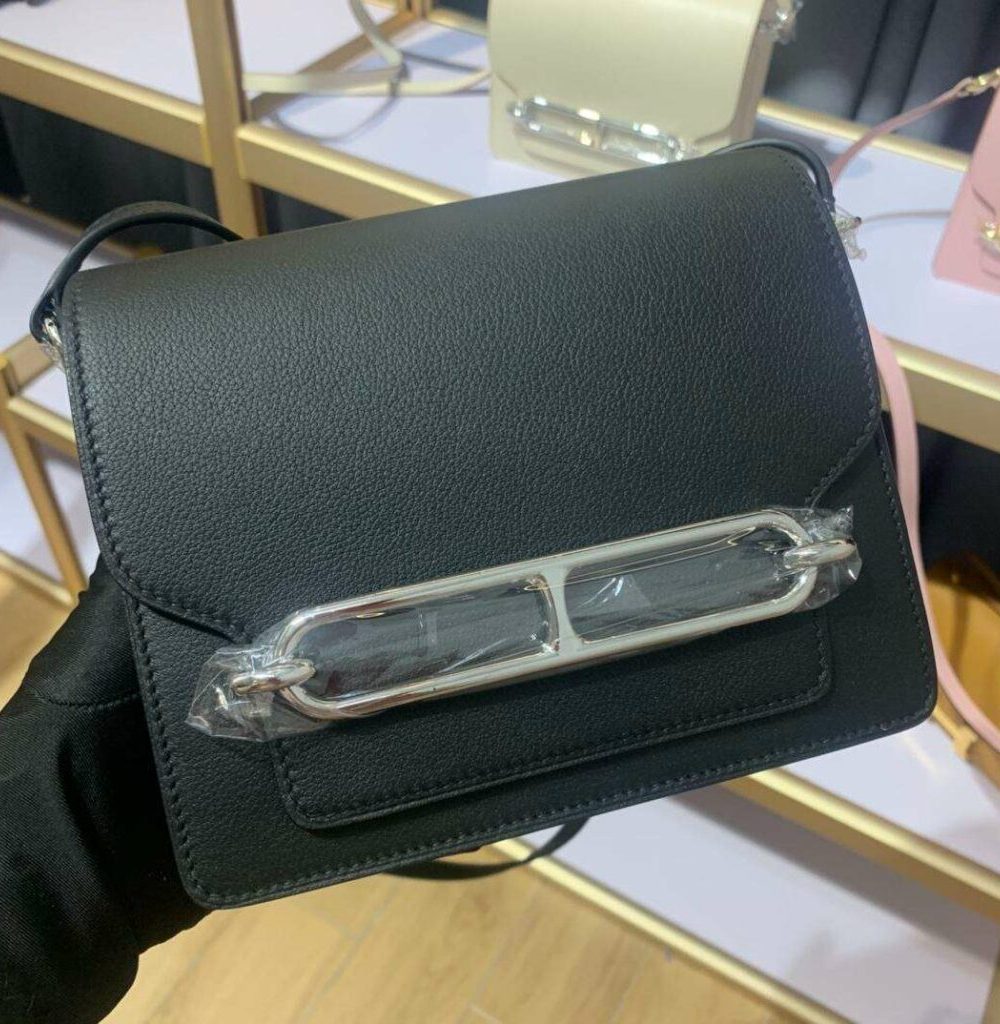 1:1 Replica Mini Evercolor Sac Roulis 19 Black/Green/Purple/Light Pink For Women 19cm / 7.4in