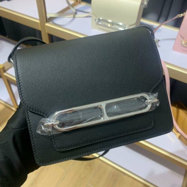 1:1 Replica Mini Evercolor Sac Roulis 19 Black/Green/Purple/Light Pink For Women 19cm / 7.4in