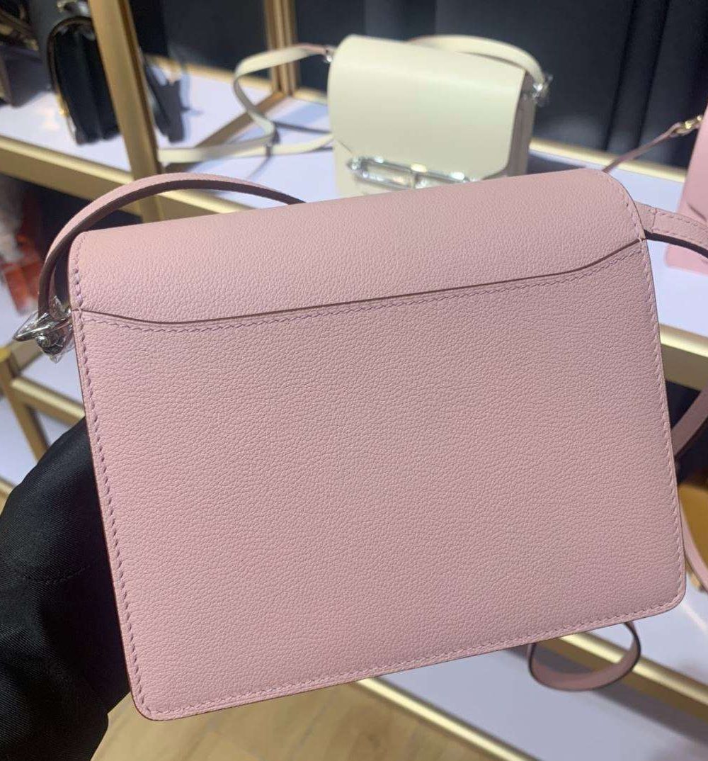 1:1 Replica Mini Evercolor Sac Roulis 19 Black/Green/Purple/Light Pink For Women 19cm / 7.4in