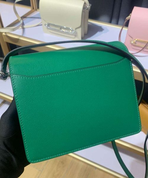 1:1 Replica Mini Evercolor Sac Roulis 19 Black/Green/Purple/Light Pink For Women 19cm / 7.4in