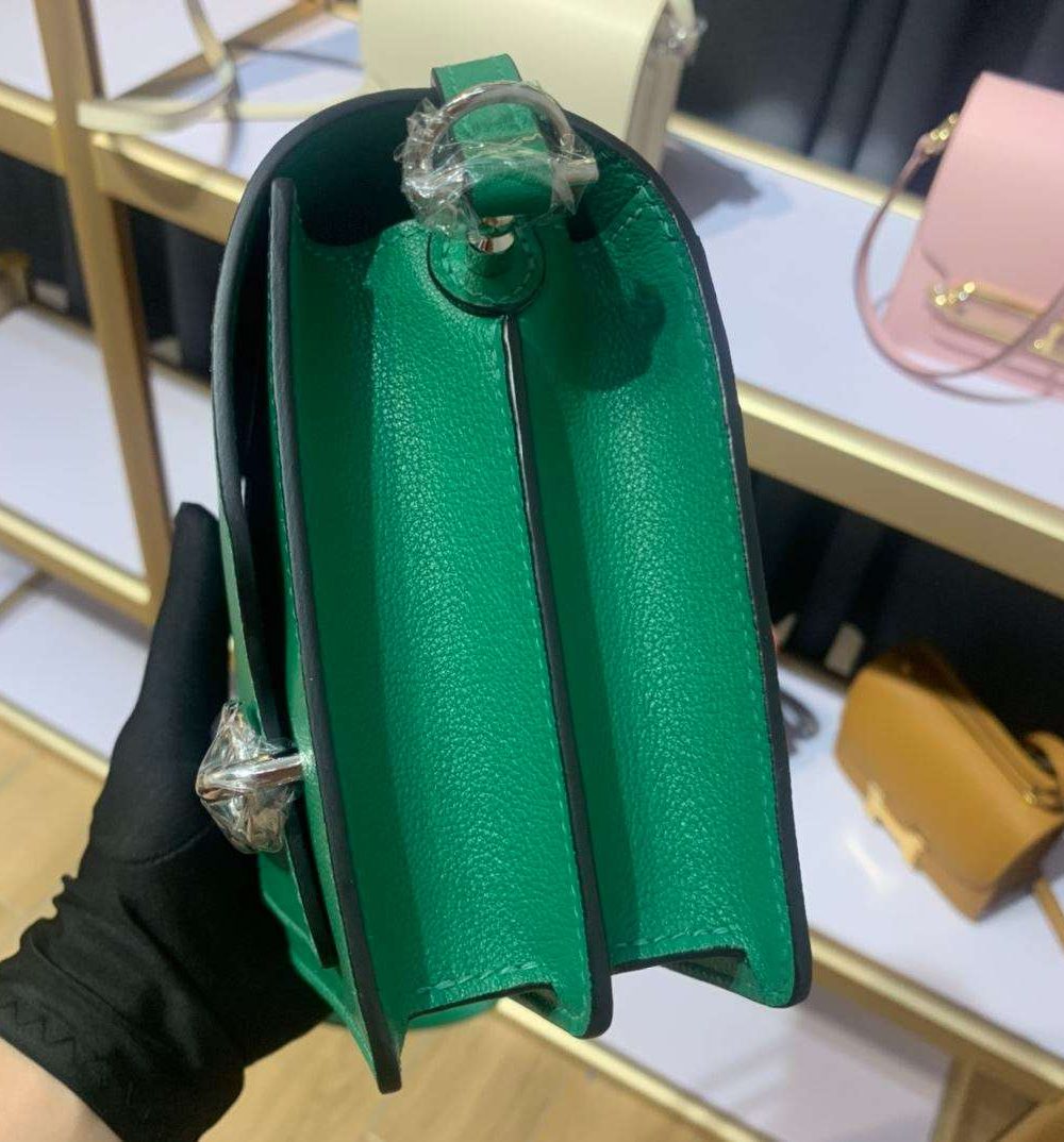 1:1 Replica Mini Evercolor Sac Roulis 19 Black/Green/Purple/Light Pink For Women 19cm / 7.4in