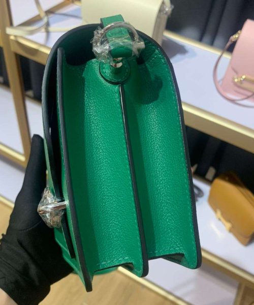 1:1 Replica Mini Evercolor Sac Roulis 19 Black/Green/Purple/Light Pink For Women 19cm / 7.4in