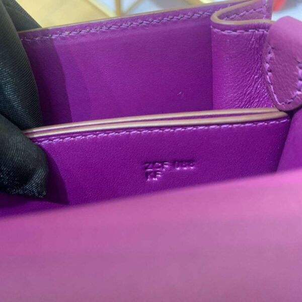 1:1 Replica Mini Evercolor Sac Roulis 19 Black/Green/Purple/Light Pink For Women 19cm / 7.4in
