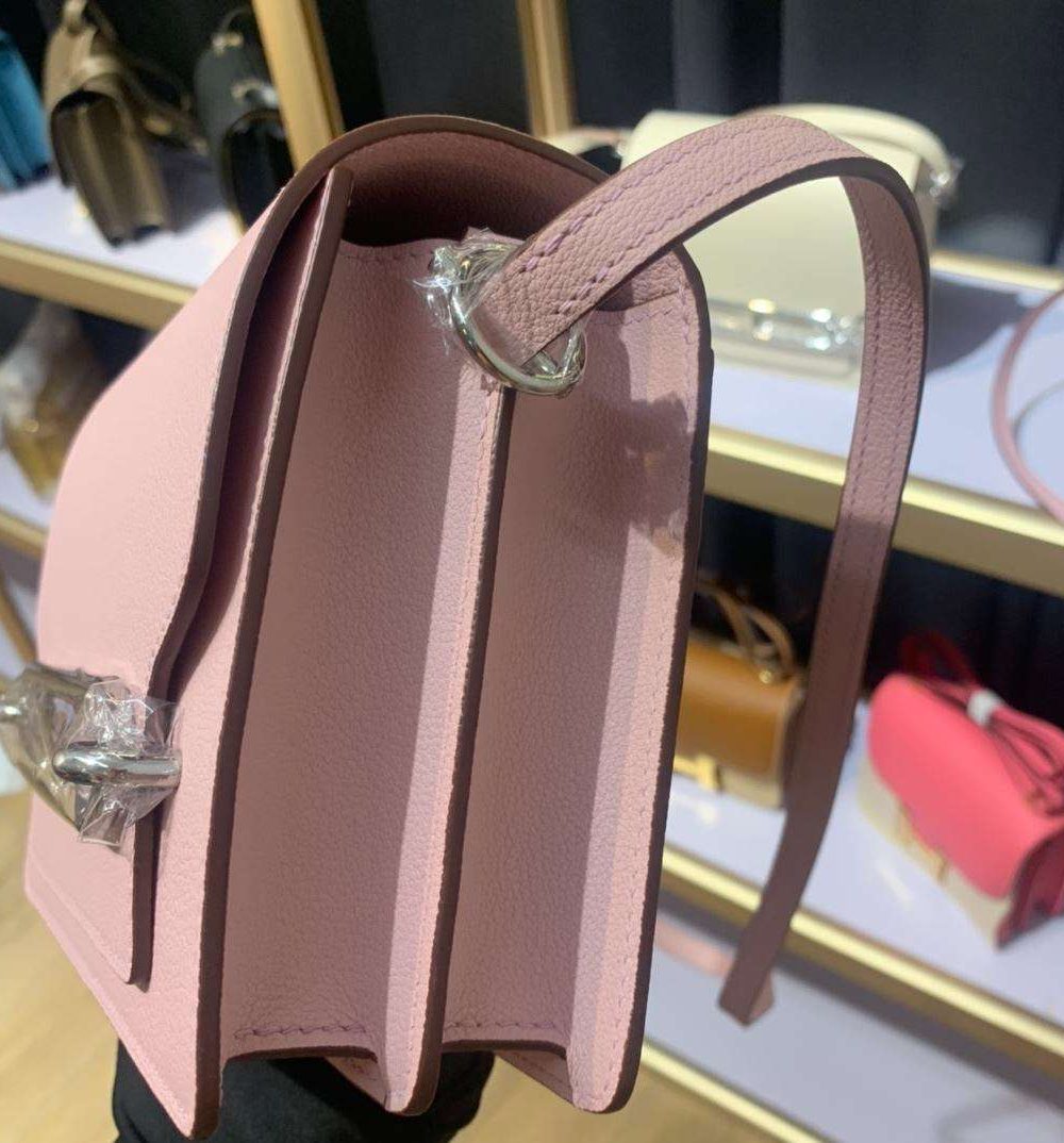 1:1 Replica Mini Evercolor Sac Roulis 19 Black/Green/Purple/Light Pink For Women 19cm / 7.4in