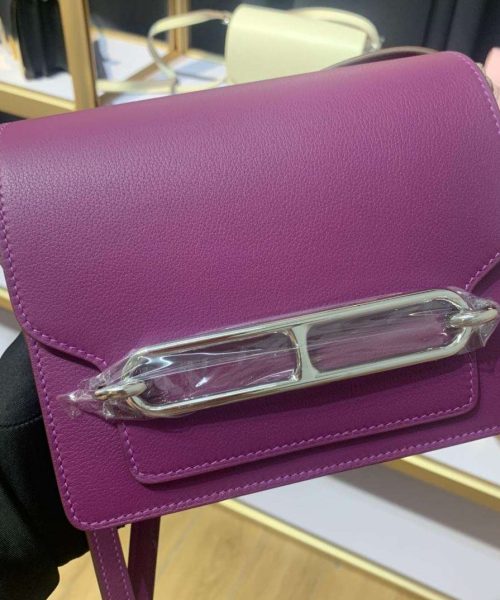 1:1 Replica Mini Evercolor Sac Roulis 19 Black/Green/Purple/Light Pink For Women 19cm / 7.4in