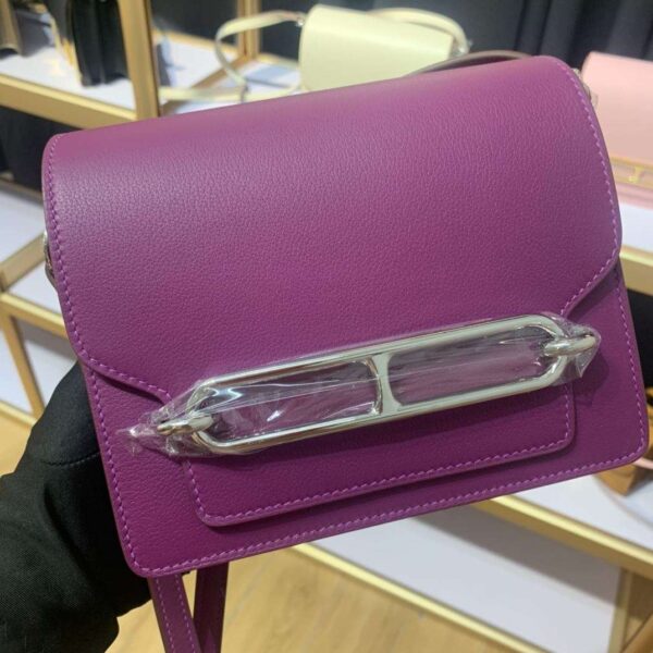 1:1 Replica Mini Evercolor Sac Roulis 19 Black/Green/Purple/Light Pink For Women 19cm / 7.4in