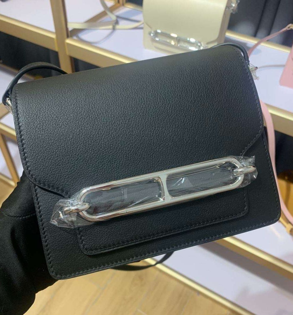 1:1 Replica Mini Evercolor Sac Roulis 19 Black/Green/Purple/Light Pink For Women 19cm / 7.4in