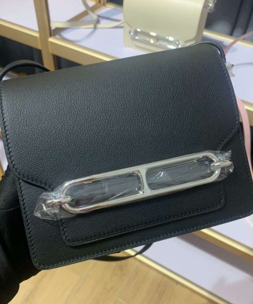 1:1 Replica Mini Evercolor Sac Roulis 19 Black/Green/Purple/Light Pink For Women 19cm / 7.4in