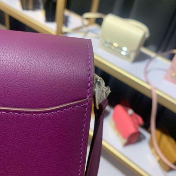 1:1 Replica Mini Evercolor Sac Roulis 19 Black/Green/Purple/Light Pink For Women 19cm / 7.4in