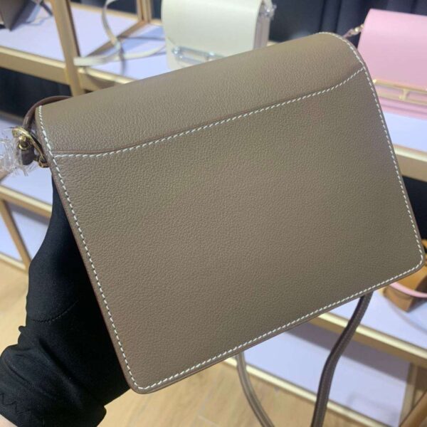 1:1 Replica Mini Evercolor Sac Roulis 19 Green Khaki/Orange/Pink/Grey For Women 19cm / 7.4in