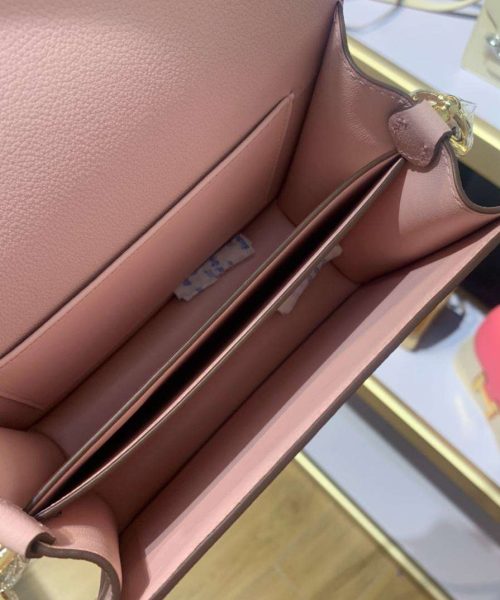1:1 Replica Mini Evercolor Sac Roulis 19 Green Khaki/Orange/Pink/Grey For Women 19cm / 7.4in