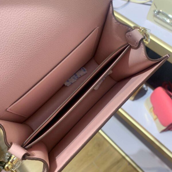 1:1 Replica Mini Evercolor Sac Roulis 19 Green Khaki/Orange/Pink/Grey For Women 19cm / 7.4in