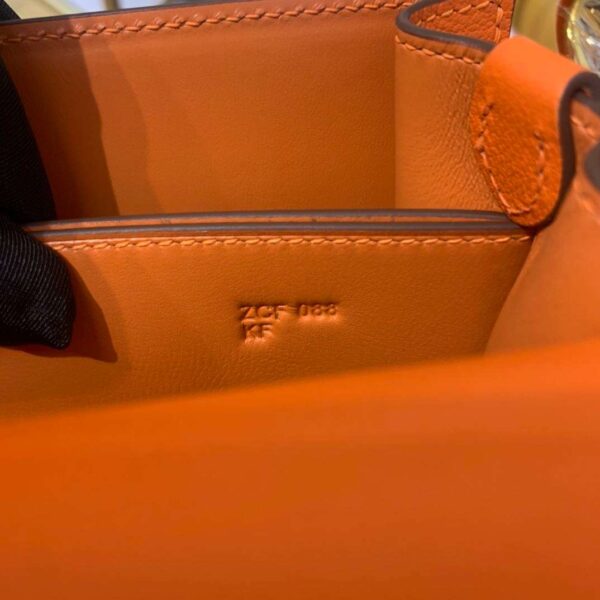 1:1 Replica Mini Evercolor Sac Roulis 19 Green Khaki/Orange/Pink/Grey For Women 19cm / 7.4in