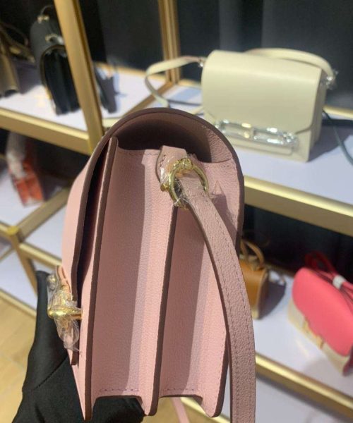 1:1 Replica Mini Evercolor Sac Roulis 19 Green Khaki/Orange/Pink/Grey For Women 19cm / 7.4in