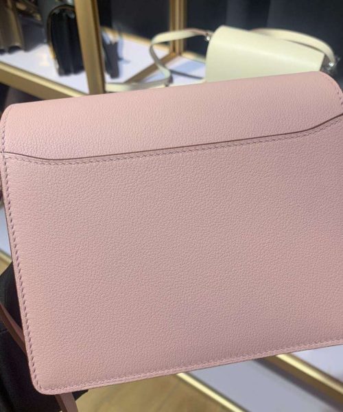 1:1 Replica Mini Evercolor Sac Roulis 19 Green Khaki/Orange/Pink/Grey For Women 19cm / 7.4in