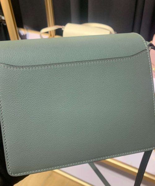 1:1 Replica Mini Evercolor Sac Roulis 19 Green Khaki/Red/Grey/White For Women 19cm / 7.4in