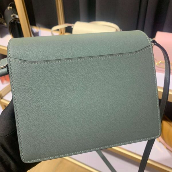 1:1 Replica Mini Evercolor Sac Roulis 19 Green Khaki/Red/Grey/White For Women 19cm / 7.4in
