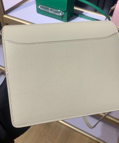 1:1 Replica Mini Evercolor Sac Roulis 19 Green Khaki/Red/Grey/White For Women 19cm / 7.4in