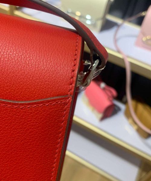 1:1 Replica Mini Evercolor Sac Roulis 19 Green Khaki/Red/Grey/White For Women 19cm / 7.4in