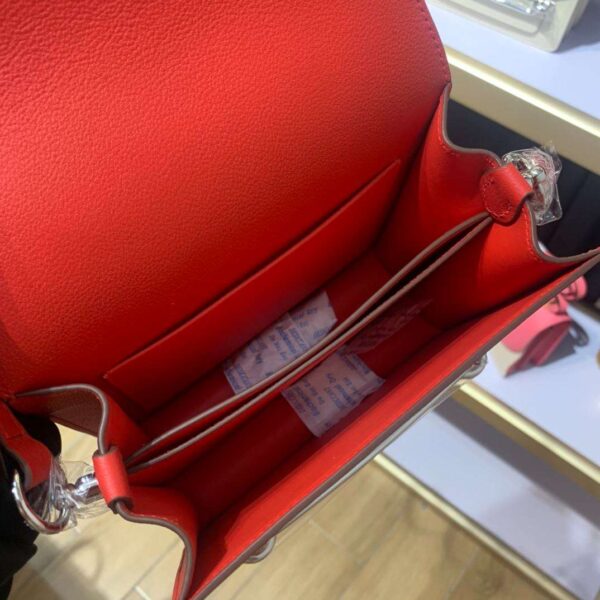1:1 Replica Mini Evercolor Sac Roulis 19 Green Khaki/Red/Grey/White For Women 19cm / 7.4in
