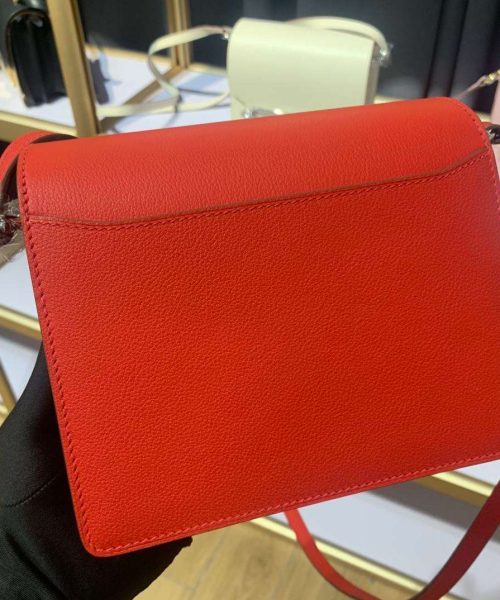 1:1 Replica Mini Evercolor Sac Roulis 19 Green Khaki/Red/Grey/White For Women 19cm / 7.4in