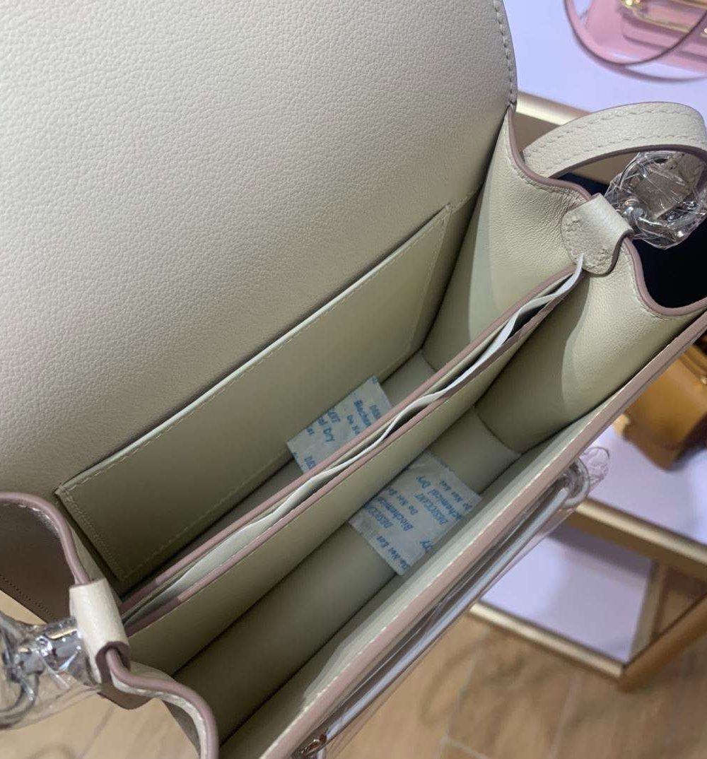 1:1 Replica Mini Evercolor Sac Roulis 19 Green Khaki/Red/Grey/White For Women 19cm / 7.4in