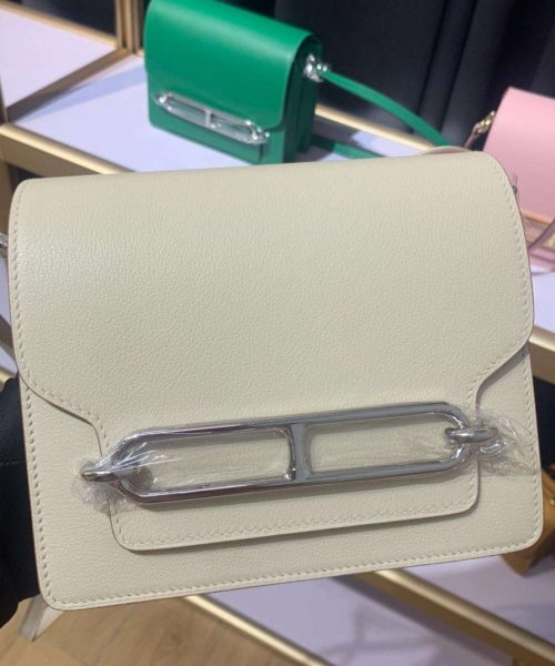 1:1 Replica Mini Evercolor Sac Roulis 19 Green Khaki/Red/Grey/White For Women 19cm / 7.4in