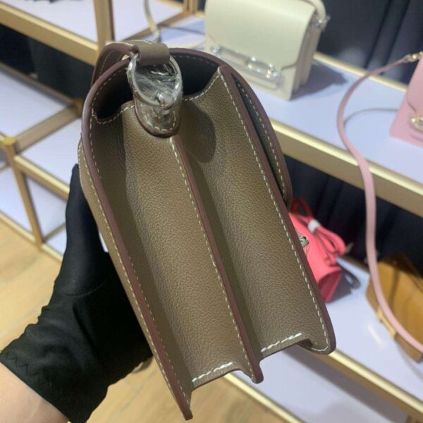1:1 Replica Mini Evercolor Sac Roulis 19 Green Khaki/Red/Grey/White For Women 19cm / 7.4in