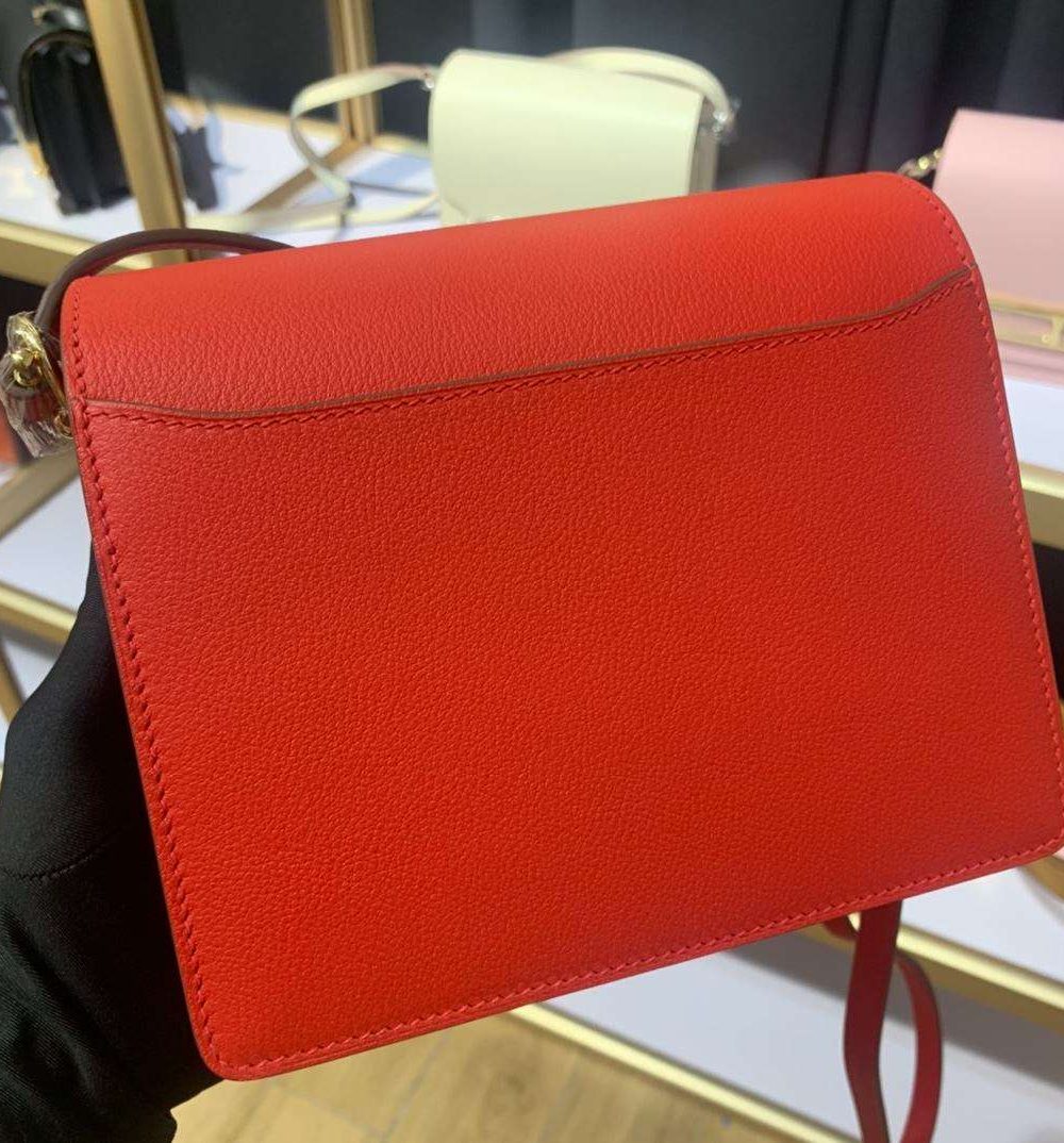 1:1 Replica Mini Evercolor Sac Roulis 19 Green/Red/Purple For Women 19cm / 7.4in