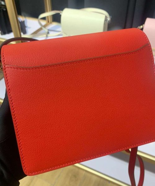 1:1 Replica Mini Evercolor Sac Roulis 19 Green/Red/Purple For Women 19cm / 7.4in
