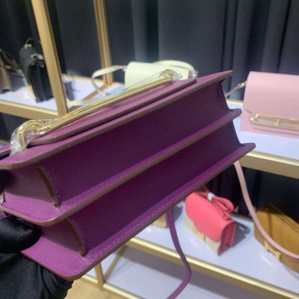 1:1 Replica Mini Evercolor Sac Roulis 19 Green/Red/Purple For Women 19cm / 7.4in