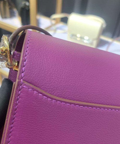 1:1 Replica Mini Evercolor Sac Roulis 19 Green/Red/Purple For Women 19cm / 7.4in