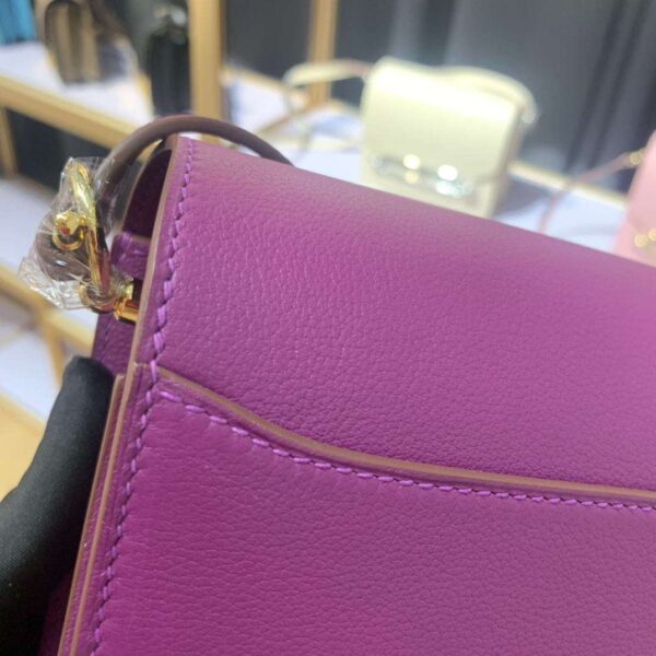 1:1 Replica Mini Evercolor Sac Roulis 19 Green/Red/Purple For Women 19cm / 7.4in