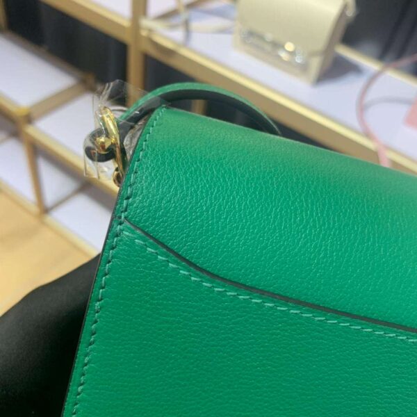1:1 Replica Mini Evercolor Sac Roulis 19 Green/Red/Purple For Women 19cm / 7.4in