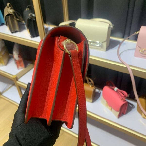1:1 Replica Mini Evercolor Sac Roulis 19 Green/Red/Purple For Women 19cm / 7.4in