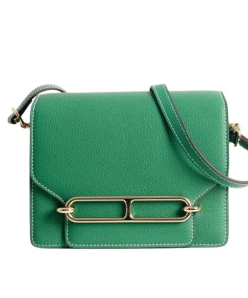 1:1 Replica Mini Evercolor Sac Roulis 19 Green/Red/Purple For Women 19cm / 7.4in