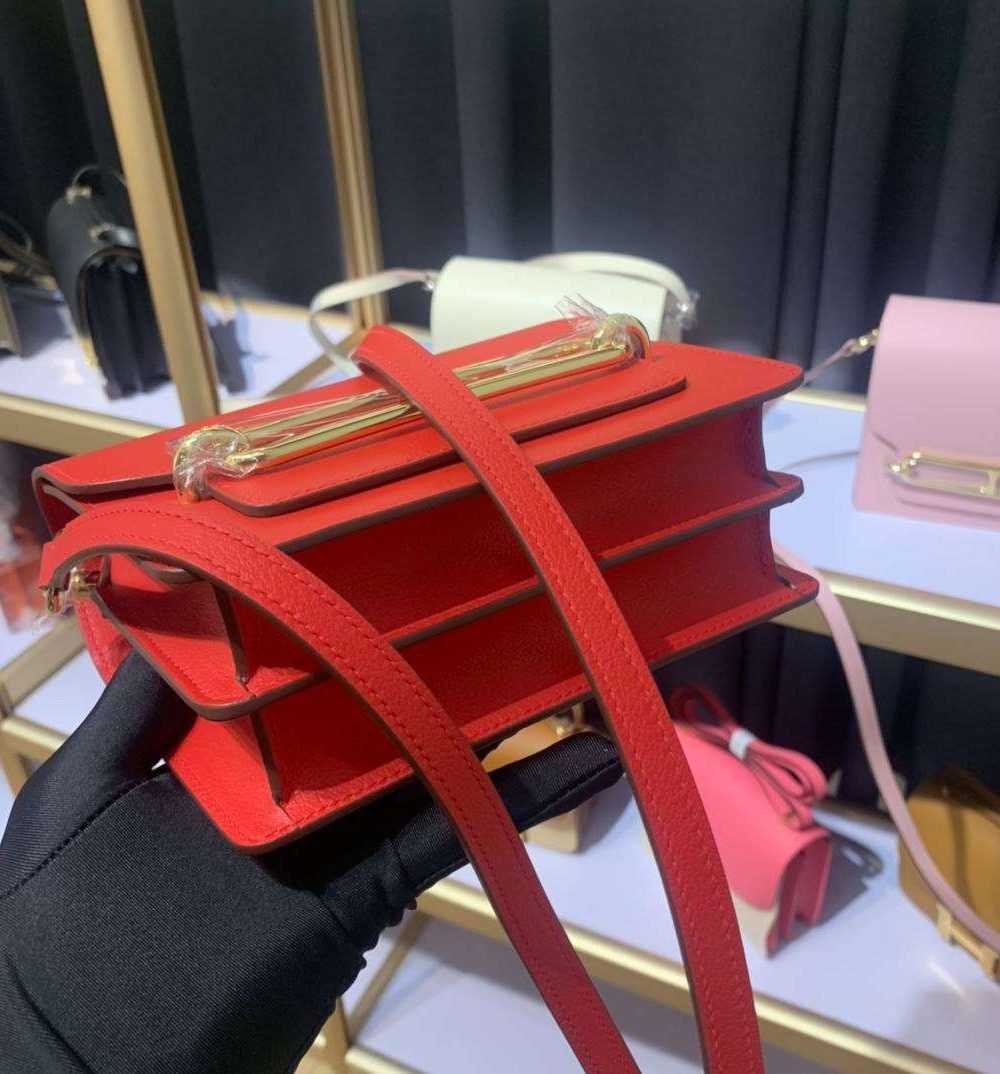 1:1 Replica Mini Evercolor Sac Roulis 19 Green/Red/Purple For Women 19cm / 7.4in