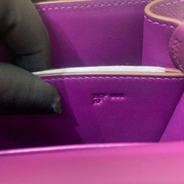 1:1 Replica Mini Evercolor Sac Roulis 19 Green/Red/Purple For Women 19cm / 7.4in