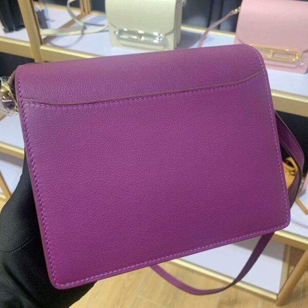 1:1 Replica Mini Evercolor Sac Roulis 19 Green/Red/Purple For Women 19cm / 7.4in