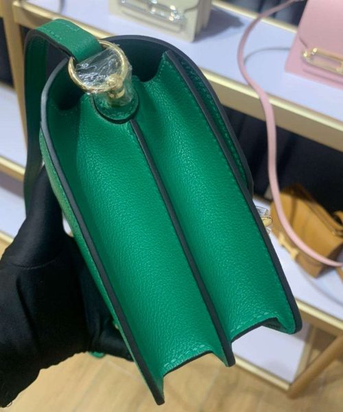 1:1 Replica Mini Evercolor Sac Roulis 19 Green/Red/Purple For Women 19cm / 7.4in