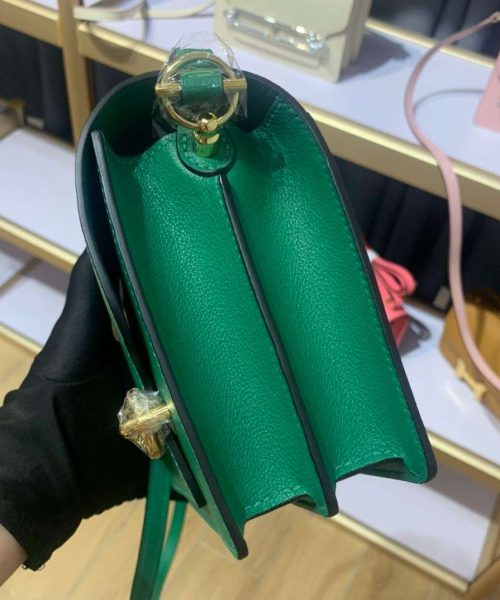 1:1 Replica Mini Evercolor Sac Roulis 19 Green/Red/Purple For Women 19cm / 7.4in