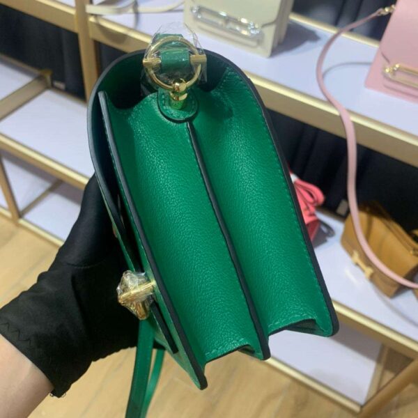 1:1 Replica Mini Evercolor Sac Roulis 19 Green/Red/Purple For Women 19cm / 7.4in