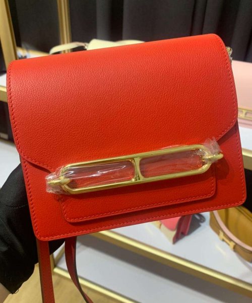 1:1 Replica Mini Evercolor Sac Roulis 19 Green/Red/Purple For Women 19cm / 7.4in