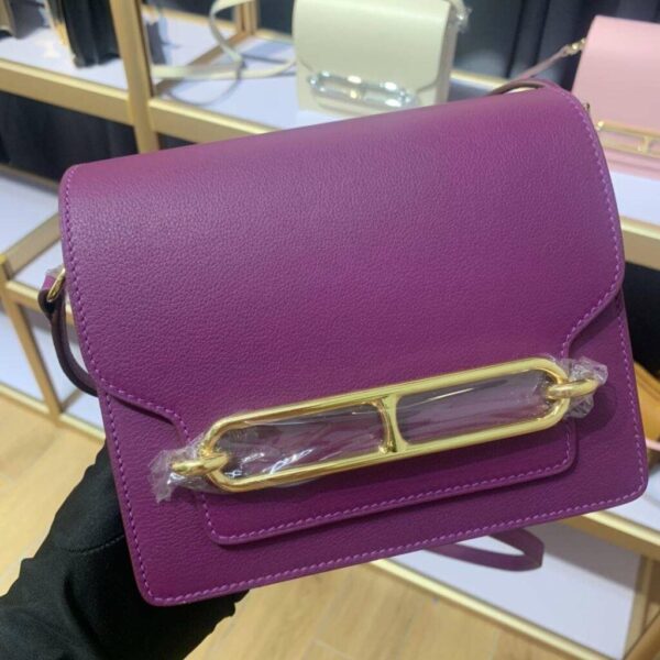 1:1 Replica Mini Evercolor Sac Roulis 19 Green/Red/Purple For Women 19cm / 7.4in